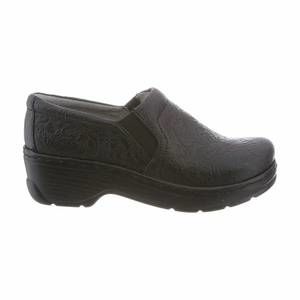 NEW KLOGS FOOTWEAR women's naples shoe in black tooled